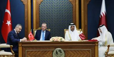 Türkiye ile Katar Arasında Ortak Bildiri ve 12 Anlaşma İmzalandı