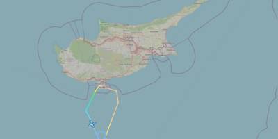 Gazze görevi sona erdikten sonra casus uçağı Kıbrıs'ta aktif olmaya devam ediyor