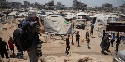 Hamas: İsrail'in gazetecilerin Gazze'ye girişini yasaklaması, suçlarını örtbas etmeyi amaçlıyor