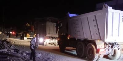 Mısır arama kurtarma ekipleri Gazze Şeridi'ne giriş yaptı