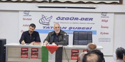 Tatvan Özgür-Der'de "Gazze'nin bize öğrettikleri" semineri yapıldı