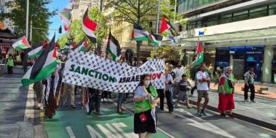 Yeni Zelanda’da Filistin’le dayanışma yürüyüşü: “Hükümet İsrail’i cezalandırmalı”
