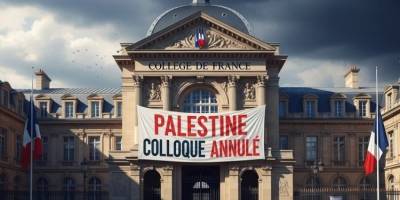 Fransa'nın önde gelen enstitüsünde Filistin konulu konferans iptal edildi