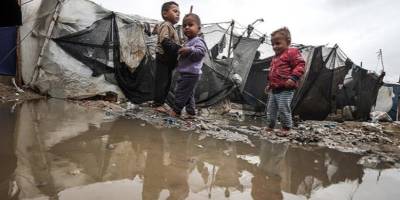 HAMAS’tan, çadırları sular altında kalan Gazzeliler için dünyaya çağrı