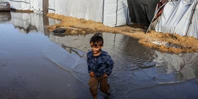 Gazzeli mazlumların soğukla imtihanını unutmayalım