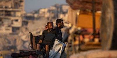 İşgalci İsrail'in 'Sarı Hat'tı genişletmesi nedeniyle Gazzeliler yeniden göçe zorlanıyor