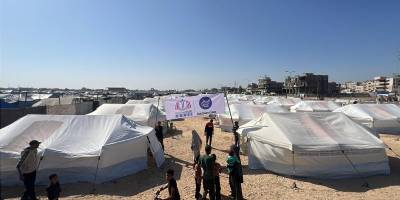 Bilgi ve Erdem Vakfı ve Özgür-Der Gazze'de yardımlarını sürdürüyor