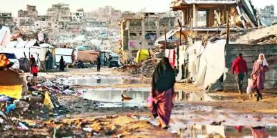 Gazze'nin yeni savaşı: Soğuyan hava ve yağışlar