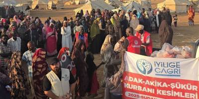 Faşir katliamı sonrası İyiliğe Çağrı Derneği bölgeye ulaştı