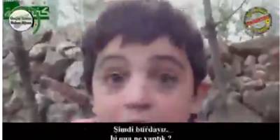 “Biz Esed’e ne yaptık da bizi öldürüyor?” diye soran çocuk büyüdü Şara’ya sarıldı