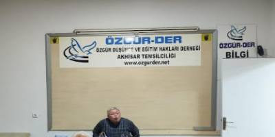 Akhisar Özgür-Der ''Doğru Din Tasavvuru'' konusunu işledi