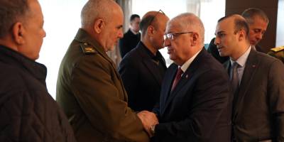 Bakan Güler'den, Libya askeri heyetinin naaşını almak için gelen yetkililere taziye ziyareti