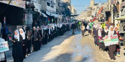 Gazze’de 500 hafız için icazet töreni düzenlendi