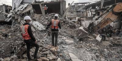 Ateşkesi ihlal eden işgalci İsrail, Gazze'nin çeşitli bölgelerine yine saldırılar düzenledi