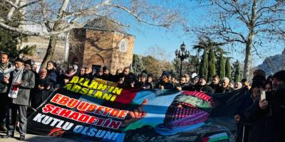 Ankara'da şehid Ebu Ubeyde için gıyabi cenaze namazı kılındı