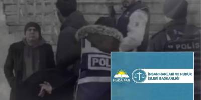 HÜDA PAR'dan ters kelepçe takılan kadınların görüntülerinin basına servis edilmesine ilişkin açıklama!