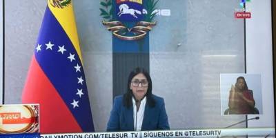 Delcy Rodríguez: “Venezuela koloni olmayacak!”