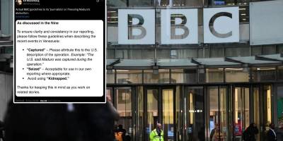 BBC 'Maduro kaçırıldı' demeyi yasakladı