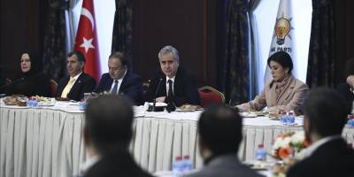 AK Parti'de "Gazze'de İnsani Yardım Çalıştayı" düzenlendi
