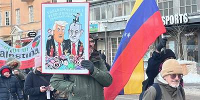 İsveç’te halk sokağa indi: Soykırımcı İsrail’e ve ABD emperyalizmine tepki