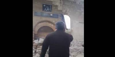 Şeyh Maksud’da işgalin sembolü yıkıldı: El Hasan Camii’nde yeniden ezan yükseldi