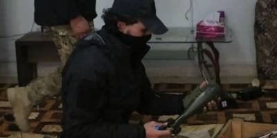 Suriye'de, Tişrin Barajı'nın altında YPG'nin mühimmat deposu bulundu