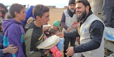 Rakka’nın özgürleştiği ilk andan itibaren İyiliğe Çağrı Derneği yardımlarıyla sahada