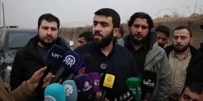 Halep Emniyet Müdürü: Anlaşma doğrultusunda Aynularab'a geldik, düzeni sağlamak için çalışıyoruz