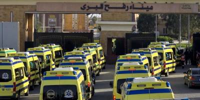 Gazze'den Mısır tarafına ilk yaralı kafilesi ulaştı