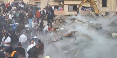 Trablusşam'da çöken binada 9 kişi hayatını kaybetti