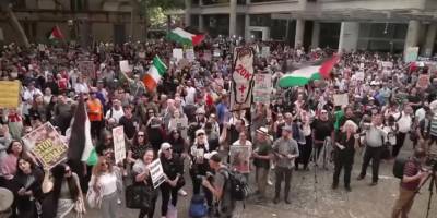 Avustralya'da binlerce kişi, İsrail Cumhurbaşkanı Herzog'un ziyaretini protesto etti