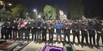 Yahudiler Ramazan'ın ilk gününde Mescid-i Aksa'ya baskın düzenledi