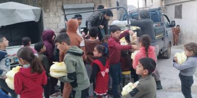 Çorum Belediyesi'nden Şam'da kardeşlik sofrası