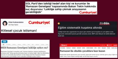 Ramazan ayı süslemeleriyle laiklik bir kez daha tehlikede!