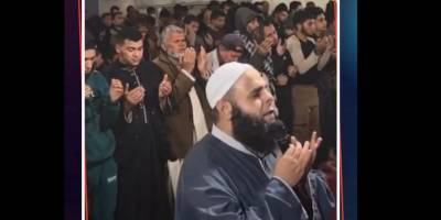 Gazzeli imamın cami enkazında yaptığı dua