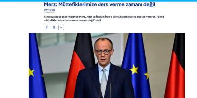 Almanya barbar müttefiklerine ders veremez çünkü kendisi de aynı barbar geleneğin iflah olmaz bir parçası!