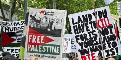 Avustralya’da "Nehirden denize" sloganını kullanan gösterici 2 yıl hapis tehdidiyle karşı karşıya