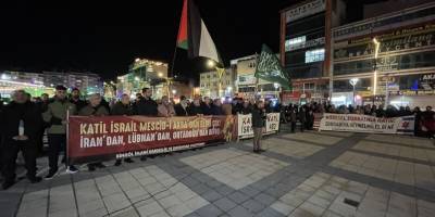 Bingöl'de “Aksa’ya Sahip Çık!” eylemi gerçekleştirildi