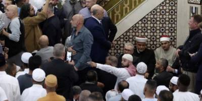 Avustralya Başbakanı'na Siyonist İsrail protestosu: Camiden kovuldu