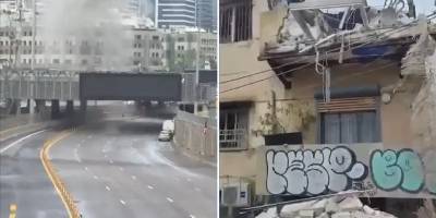 İran'ın misilleme saldırısında Tel Aviv ve çevresinde 6 kişi yaralandı