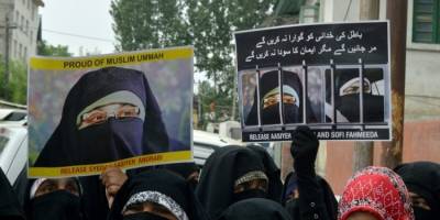 Keşmir mücadelesinin sembol ismi Asya Andrabi'ye müebbet hapis cezası