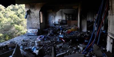 İşgalci İsrail'in Lübnan'a düzenlediği hava saldırılarında biri çocuk 11 kişi hayatını kaybetti