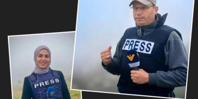 Soykırımcı İsrail Lübnan'da basın aracına suikast düzenledi