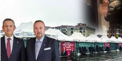 CHP’nin çadır nöbeti 24 saat dolmadan bitti