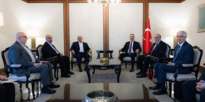 Hakan Fidan, Hamas heyeti ile görüştü