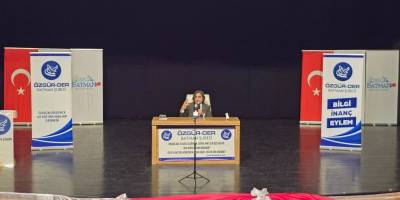 Batman’da "Modern Dünyada Müslümanca Yaşamak" konusu ele alındı