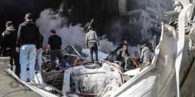 Siyonist rejim Lübnan'ı yoğun bir şekilde bombalıyor