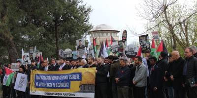 Uludağ Üniversitesi'nde Siyonizm protestosu