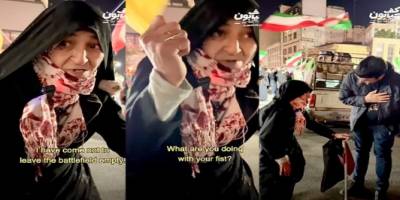 Donald Trump'ı yenen Tahranlı yaşlı kadın: “Yumruğumu sıkabiliyorum”