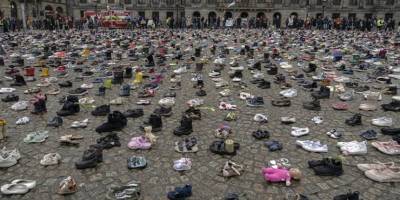 Amsterdam’da İsrail saldırılarında katledilen Filistinli çocuklar ve gazeteciler anıldı